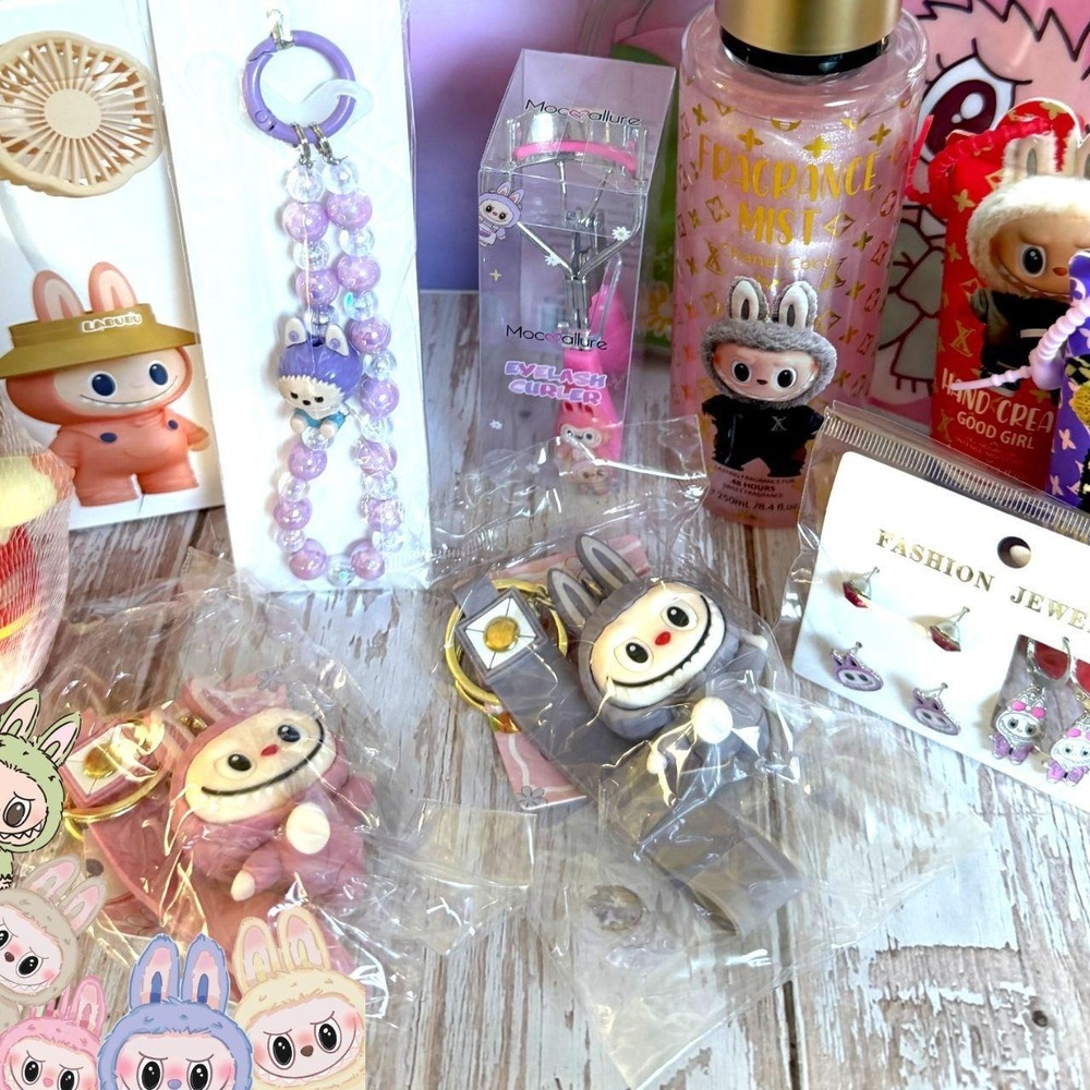 LABUBU THE MONSTERS PURPLE‎ AESTHETIC MEGA BUNDLE 10PC SET